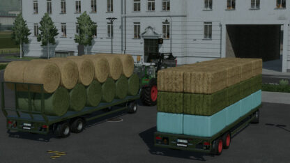 Farmtech DPW 1800 Bale Autoload Trailer v 1.0