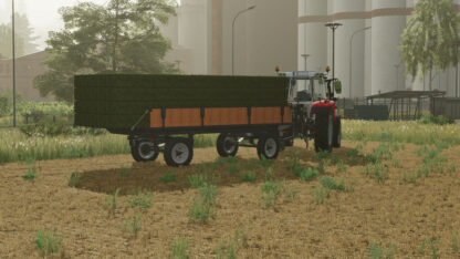 Lizard small Square Bale Autoload Trailer v 1.0