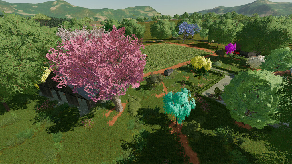 Collection of Colorful Trees v 1.0.0.1 ⋆ FS22 mods