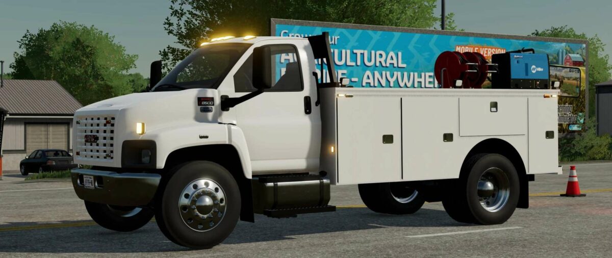 2009 GMC Topkick C8500 Service Truck v 1.0 ⋆ FS22 mods