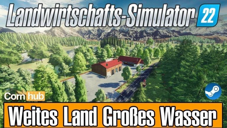 Great Land Big Water Multifruit Map v 8.1 ⋆ FS22 mods