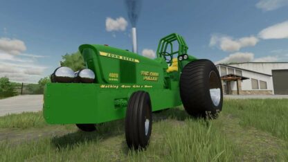 John Deere 4020 Pulling Tractor v 1.0