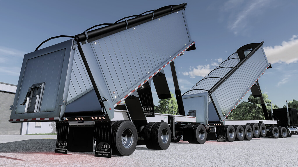 Lizard Superior End Dump Trailers Pack V Fs Mods