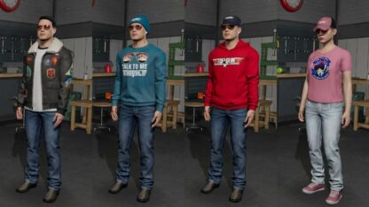 Top Gun Pack (Wardrobe Plus) v 1.0