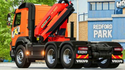 Volvo Truck with Crane v 1.0