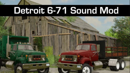 Detroit Diesel 6-71 Sound Mod v 1.0