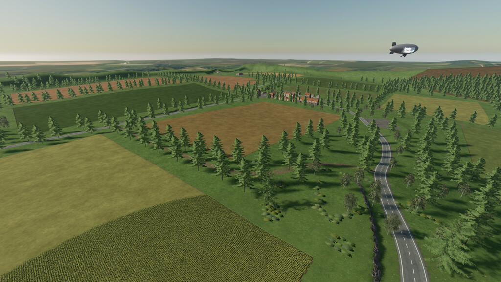 Gumpen Mega Field And Forest Map V 1 0 ⋆ Fs22 Mods