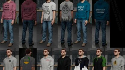 Wardrobe Plus Casual Clothing Pack v 1.0