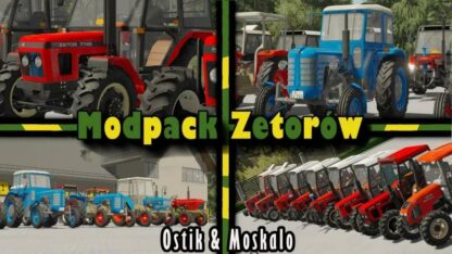 Zetor Tractors Pack v 1.0