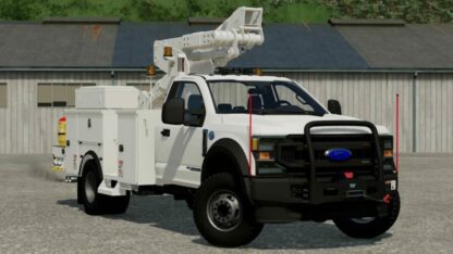 2022 Ford F600 Service Truck v 1.0