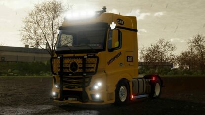 Mercedes Benz Actros Caterpillar v 1.0