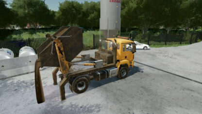 MAN TGS Skip Loader Truck v 1.0