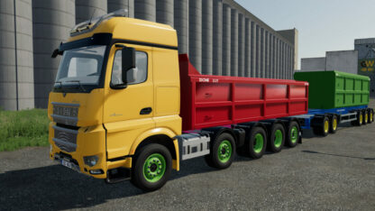 Sisu Polar Tipper Truck & Cassette Trailer v 1.0.1.0