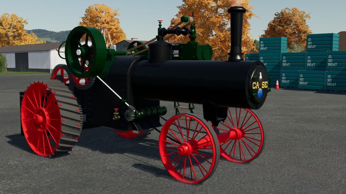 1919 Case IH Steam Tractor v 1.0 ⋆ FS22 mods