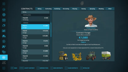 Forage Contracts v 1.0