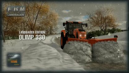 Landbauer Olimp 330 Spring Flap Snow Blade v 1.0