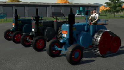 Lanz Bulldog HR8 Tractors Pack v 1.0