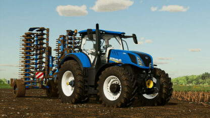 New Holland T7 HD Tier4F v 1.2