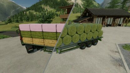 Fliegl Flatbed Semitrailer v 1.0.3.0