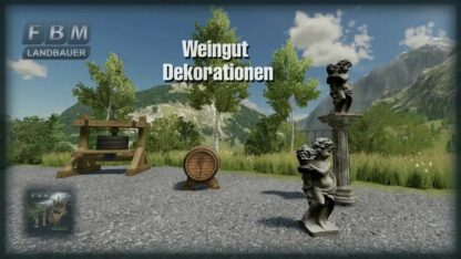 Grape Farm Decorations Pack v 1.1