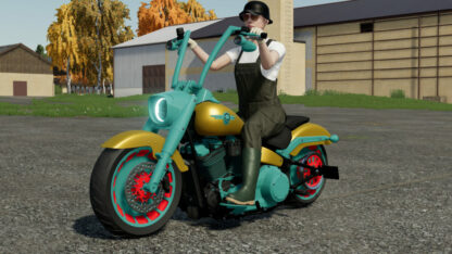 Harley Davidson Fatboy v 1.0