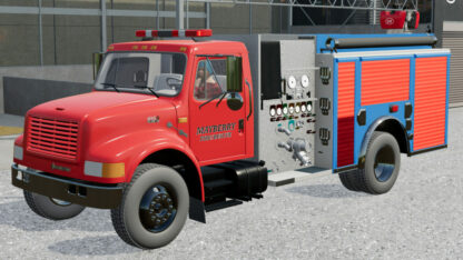 International 4900 Fire Truck v 1.0