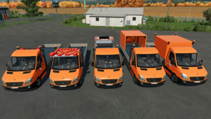 Mercedes Benz Road Maintenance Pack v 1.3