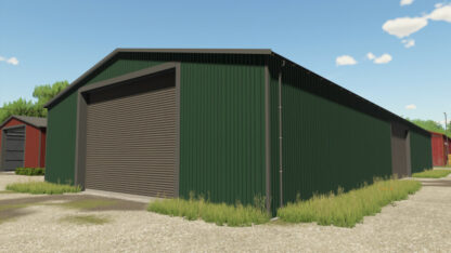 Metal Hall with Silo v 1.0