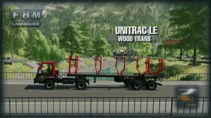 Unitrac Wood Trans Trailer v 1.1
