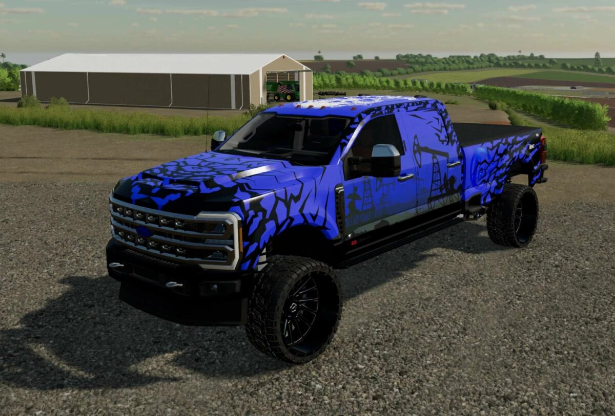 2024 Ford Super Duty Series Quad Cab v 1.0 ⋆ FS22 mods