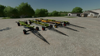 Claas Header Trailers Pack v 1.0