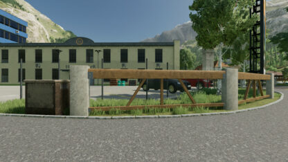 Concrete Pillar with Timber Poles v 1.0