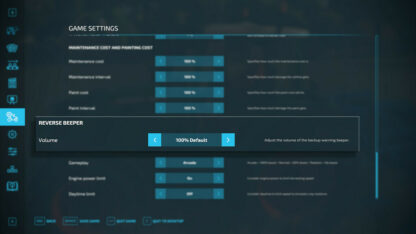 Decrease Reverse Beep v 1.0.0.5