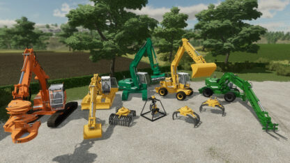 Liebherr 902 Excavators Pack v 1.0