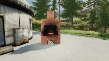 Oven Brick Grill (Prefab) v 1.0