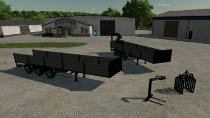 Platform Trailer with Crane v 1.0.0.2