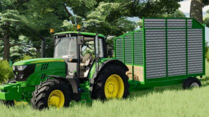 Crooks Single Axle Silage Trailer v 1.3