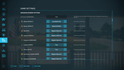 Enhanced Economy Settings v 1.0