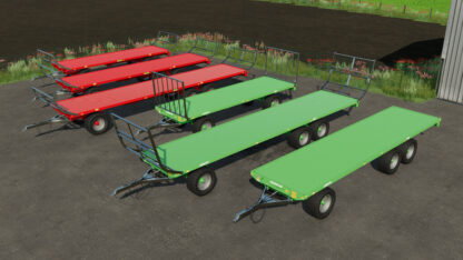 Leboulch/Joskin Bale Trailers Pack v 1.0