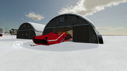 Reinforced Quonset Sheds for Woodchips v 1.0