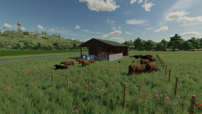 Small UK Cow Barn v 1.0