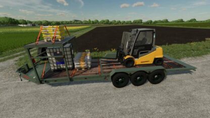 Felling Skid Steer Trailer v 1.0