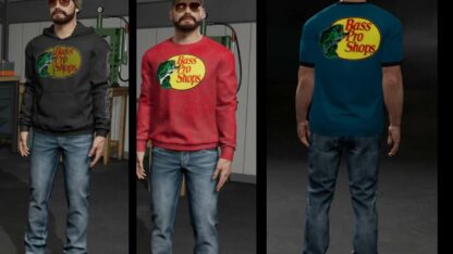 Bass Pro Themed Clothing Pack v 1.0