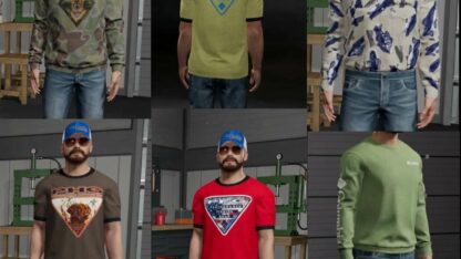 Columbia Themed Clothing Pack v 1.0