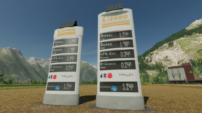 Lizard Digital Gas Station Displays v 1.0