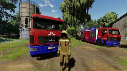 MAZ 55026 Fire Truck v 1.1