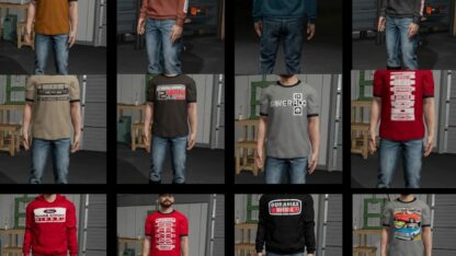 Truck Brands Themed Clothing Pack v 1.0