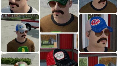 Vintage Style Ball Caps v 1.0