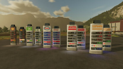 Digital Gas Station Displays v 1.0.0.1