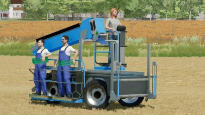 Grape Harvester with harvesting Brigade v 1.0